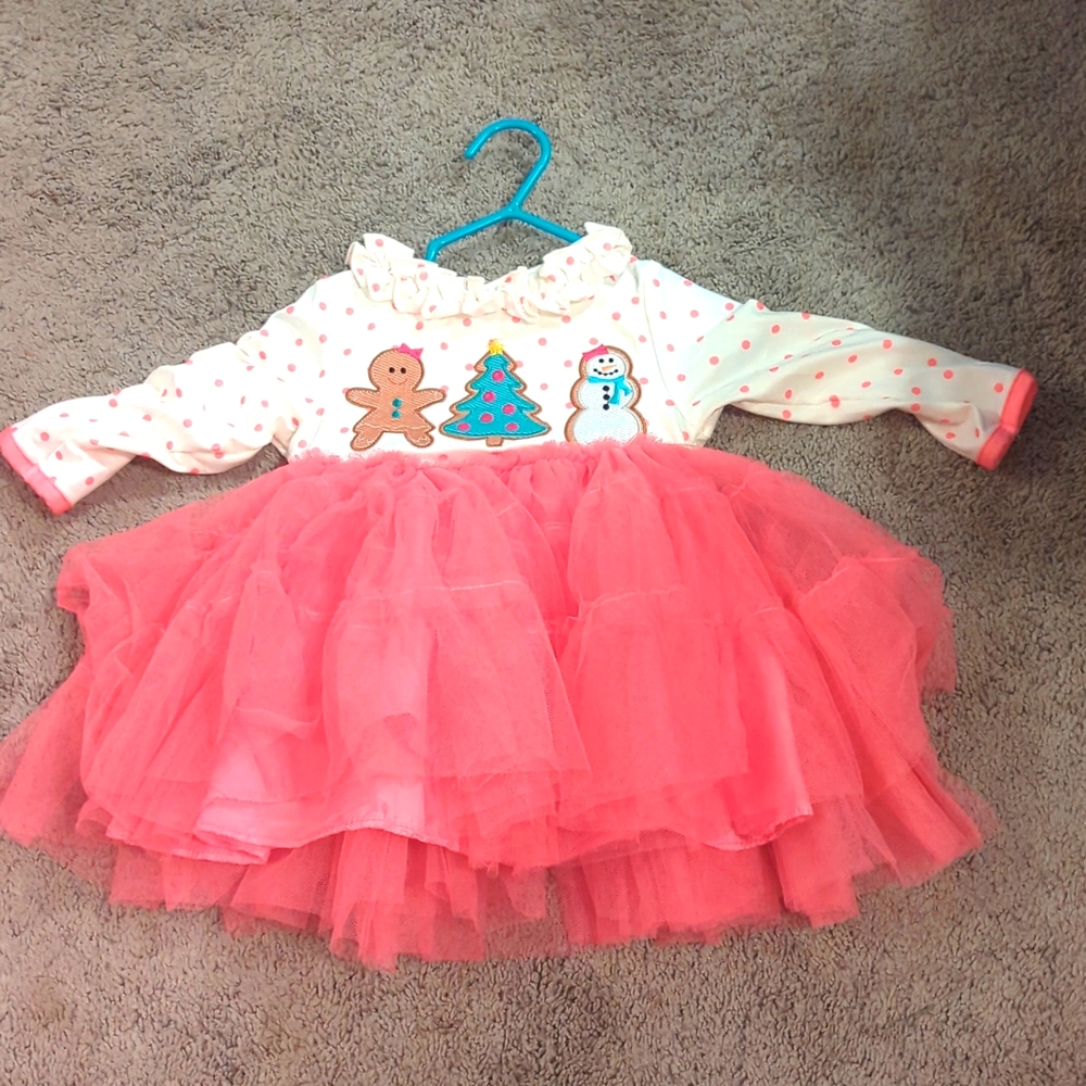 Christmas tulle dress